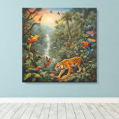 Toile Jungle Magique - Tableaux (Insitu (Plancher de Bois))