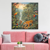 Toile Jungle Magique - Tableaux (Insitu(Salon))