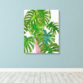 Toile Jungle pointillée I (Insitu (Plancher de Bois))