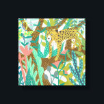 Toile Jungle Roar - Cheetah<br><div class="desc">Jungle Roar I par Chariklia Zarris. Dispose d'un guépard décontracté au milieu de la végétation de la jungle.| 140723GG</div>