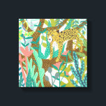 Toile Jungle Roar - Cheetah<br><div class="desc">Jungle Roar I par Chariklia Zarris. Dispose d'un guépard décontracté au milieu de la végétation de la jungle.| 140723GG</div>