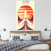 Toile Juno - Mission à Jupiter Art spatial (Insitu(Chambre))