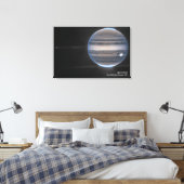 Toile Jupiter en infrarouge, télescope spatial James Web (Insitu(Chambre))