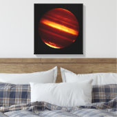 Toile Jupiter planétaire en lumière infrarouge (Insitu(Chambre))