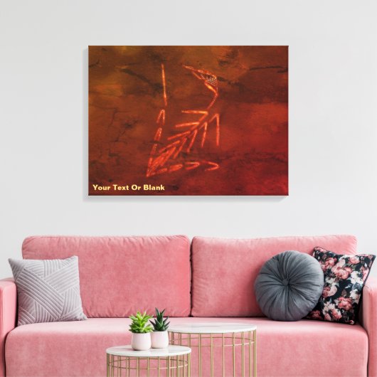 Toile Jurassic fossile (Insitu(Salon))