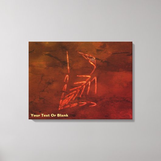 Toile Jurassic fossile (Recto)