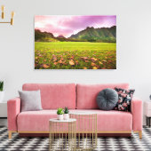 Toile Jurassic Sunset (Insitu(Salon))