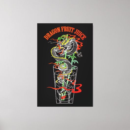 Toile Jus de fruits de dragon (Recto)