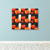 Toile Juste des citrouilles (Insitu (Plancher de Bois))
