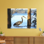 Toile Juste manqué - Kerr Lake (Insitu(Salon))