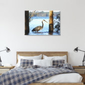 Toile Juste manqué - Kerr Lake (Insitu(Chambre))