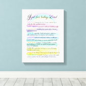 Toile Juste pour aujourd'hui, Seigneur (Insitu (Plancher de Bois))