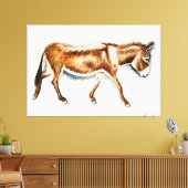 Toile Juste un âne (Insitu(Salon))