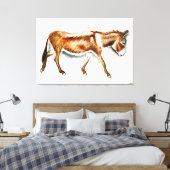 Toile Juste un âne (Insitu(Chambre))