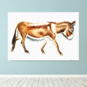 Toile Juste un âne (Insitu (Plancher de Bois))