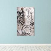 Toile Juxtaposition II (Insitu (Plancher de Bois))