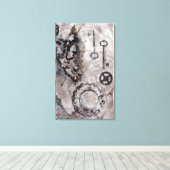 Toile Juxtaposition II (Insitu (Plancher de Bois))