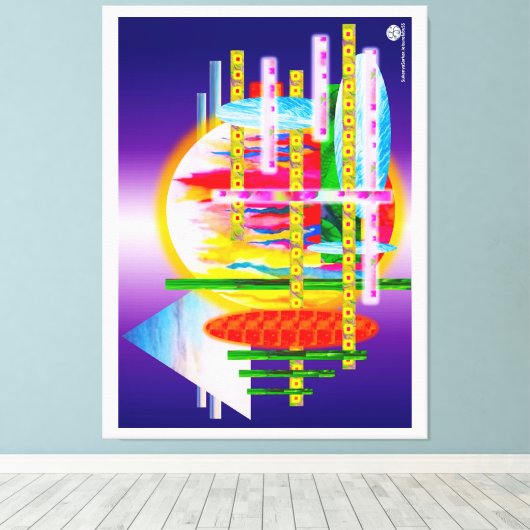 Toile Juxtapositionné (Insitu (Plancher de Bois))