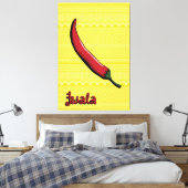 Toile Jwala Chili Pepper Canvas Art (Insitu(Chambre))