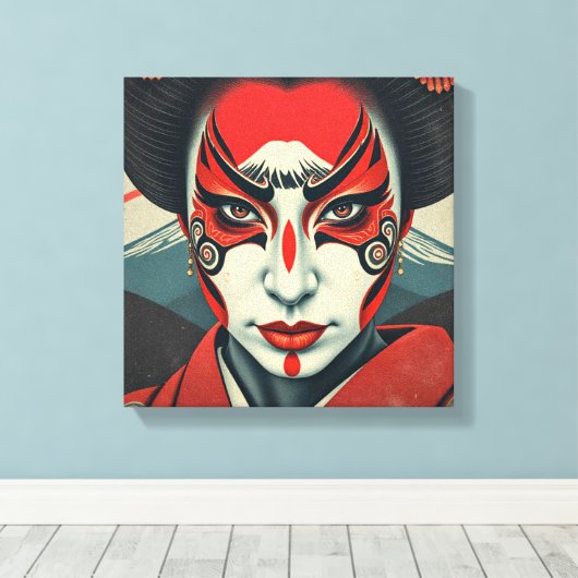 Toile Kabuki 2 (Insitu (Plancher de Bois))