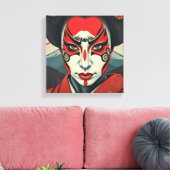 Toile Kabuki 2 (Insitu(Salon))