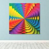 Toile Kaleidoscope (Insitu (Plancher de Bois))