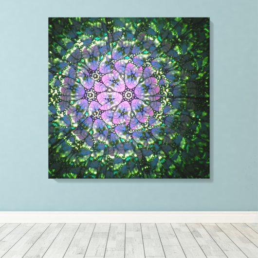 Toile Kaleidoscope #2 (Insitu (Plancher de Bois))