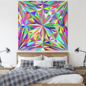 Toile kaléidoscope Abstrait (Insitu(Chambre))