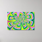 Toile Kaleidoscope Abstrait (Recto)