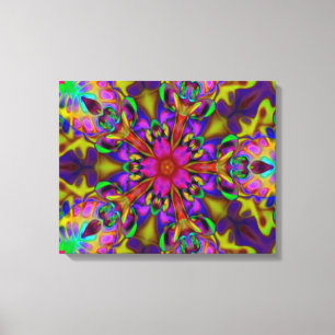 Toile Kaleidoscope Apophyse Fractage Art - II