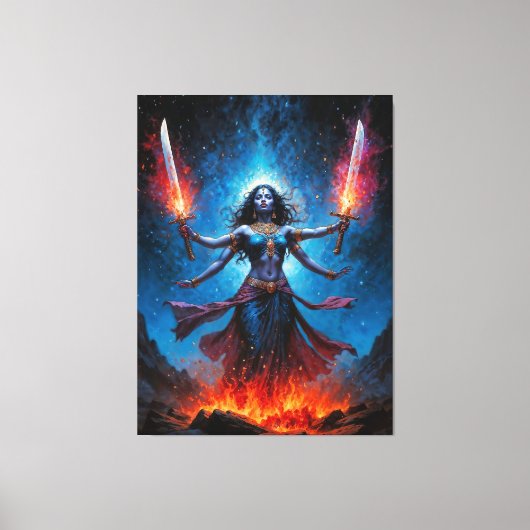 Toile Kali ascendant (Recto)