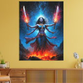 Toile Kali ascendant (Insitu(Salon))