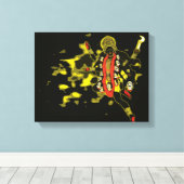 Toile Kali La déesse noire (Insitu (Plancher de Bois))