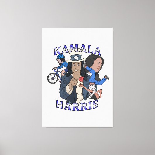 Toile Kamala Harris Bootleg Rap (Recto)