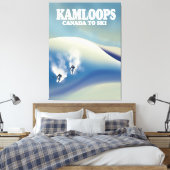 Toile Kamloops Canada pour skier (Insitu(Chambre))