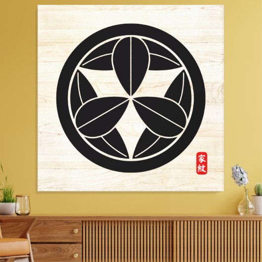 Toile KAMON ( crête de famille ) SATO Canvas Imprimer (Insitu(Salon))