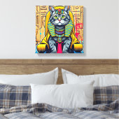 TOILE KANAANI CAT-PHARAOH 4 (Insitu(Chambre))