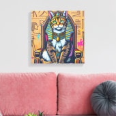 TOILE KANAANI CAT-PHARAON 2 (Insitu(Salon))