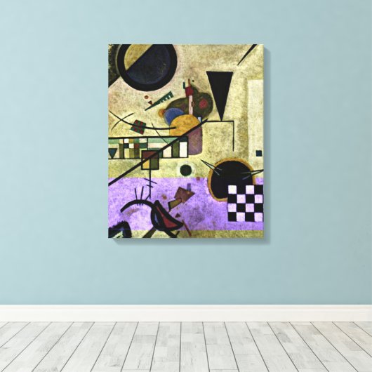 Toile Kandinsky (Insitu (Plancher de Bois))