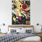 Toile Kandinsky - Accompagnement Noir (Insitu(Chambre))