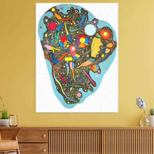 TOILE KANDINSKY - ACCUMULATION COMMANDÉE - 1938 - (Insitu(Salon))