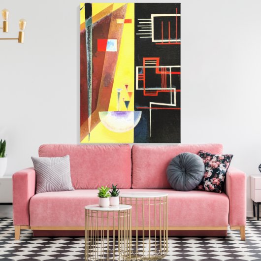 Toile Kandinsky - Alliance intérieure (Insitu(Salon))