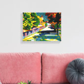 Toile Kandinsky - Automne en Bavière, (Insitu(Salon))