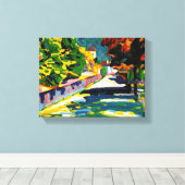 Toile Kandinsky - Automne en Bavière, (Insitu (Plancher de Bois))