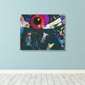 TOILE KANDINSKY - AUTOUR DU CERCLE - 1940 - (Insitu (Plancher de Bois))