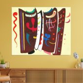 TOILE KANDINSKY - BROWN AVEC SUPPLÉMENT - 1935 - (Insitu(Salon))