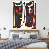 Toile Kandinsky - Brun avec Supplément (Insitu(Chambre))