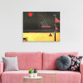 Toile Kandinsky - Brunâtre, art abstrait, (Insitu(Salon))