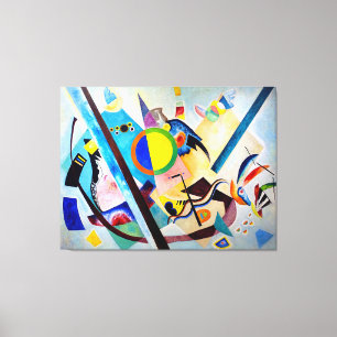 Toile KANDINSKY - CERCLE MULTICOLORED - 1921 - Bauhaus -