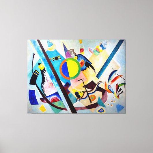 Toile KANDINSKY - CERCLE MULTICOLORED - 1921 - Bauhaus - (Recto)